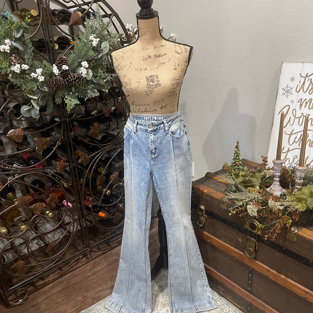 Idyllwind Fueled by Miranda Lambert Light Blue Flare Jeans
